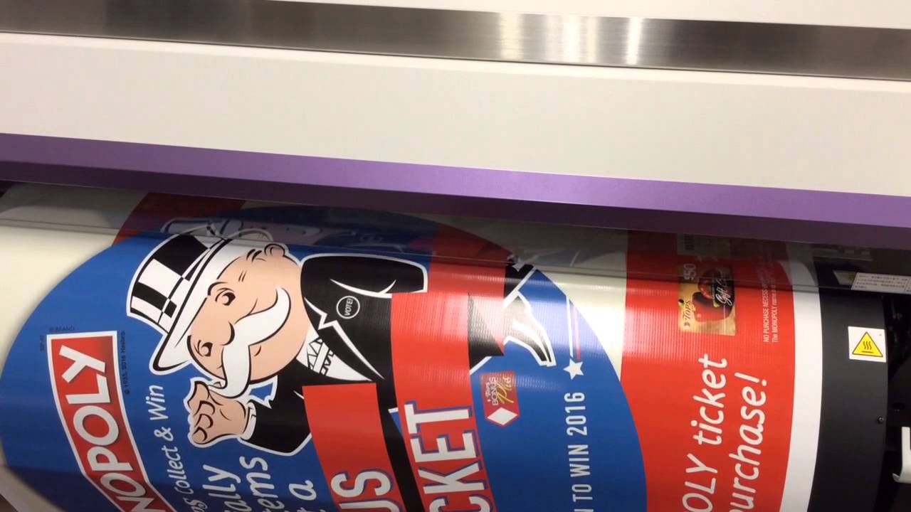 How fast is the Mimaki JV300-130 really?  Sit back and watch this!