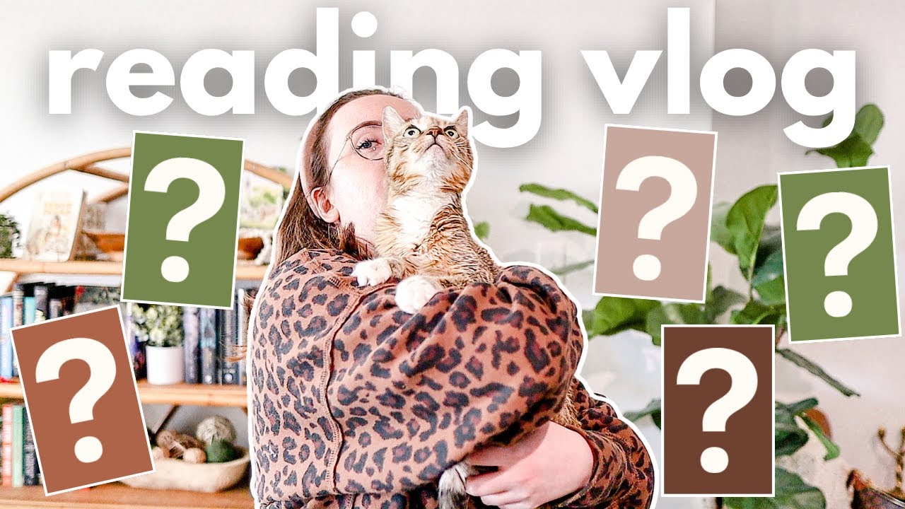 cozy reading vlog | new releases, 5 stars reads, + library haul 📚✨