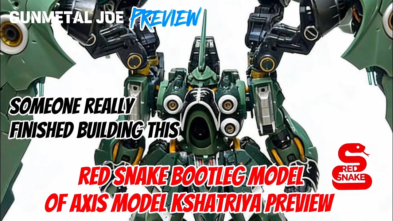 KSHATRIYA 1/100 BOOTLEG by RED SNAKE FINALLY BUILT