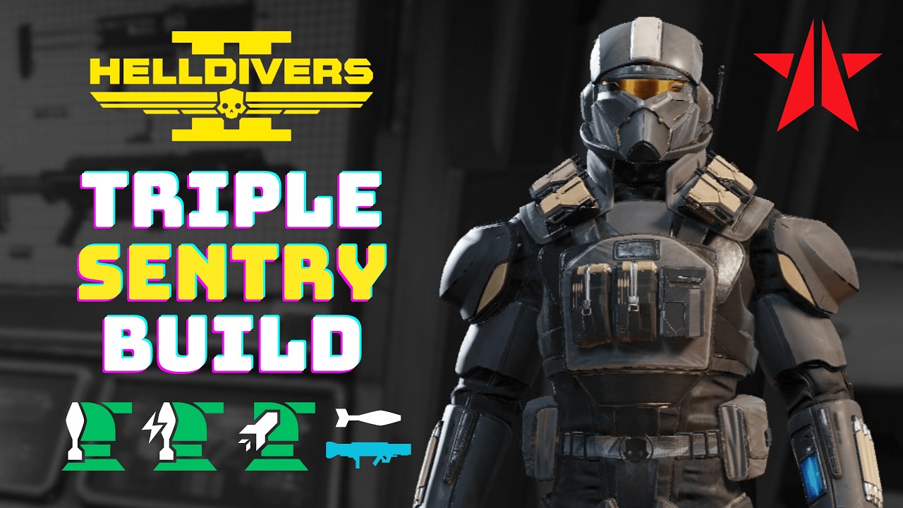 Helldivers 2: Bots Solo Max Difficulty Gameplay - Triple Sentry Build