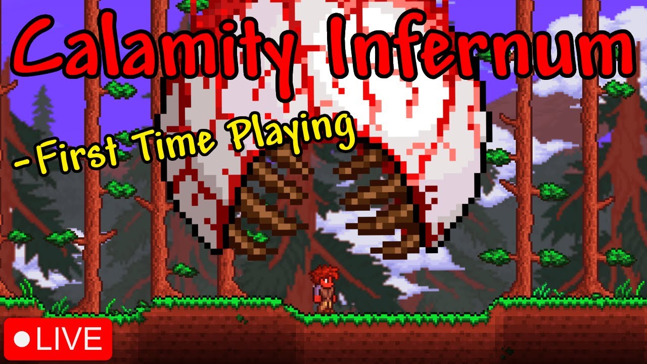 Terraria - Beating Calamity Infernum For My First Time (Day 3)