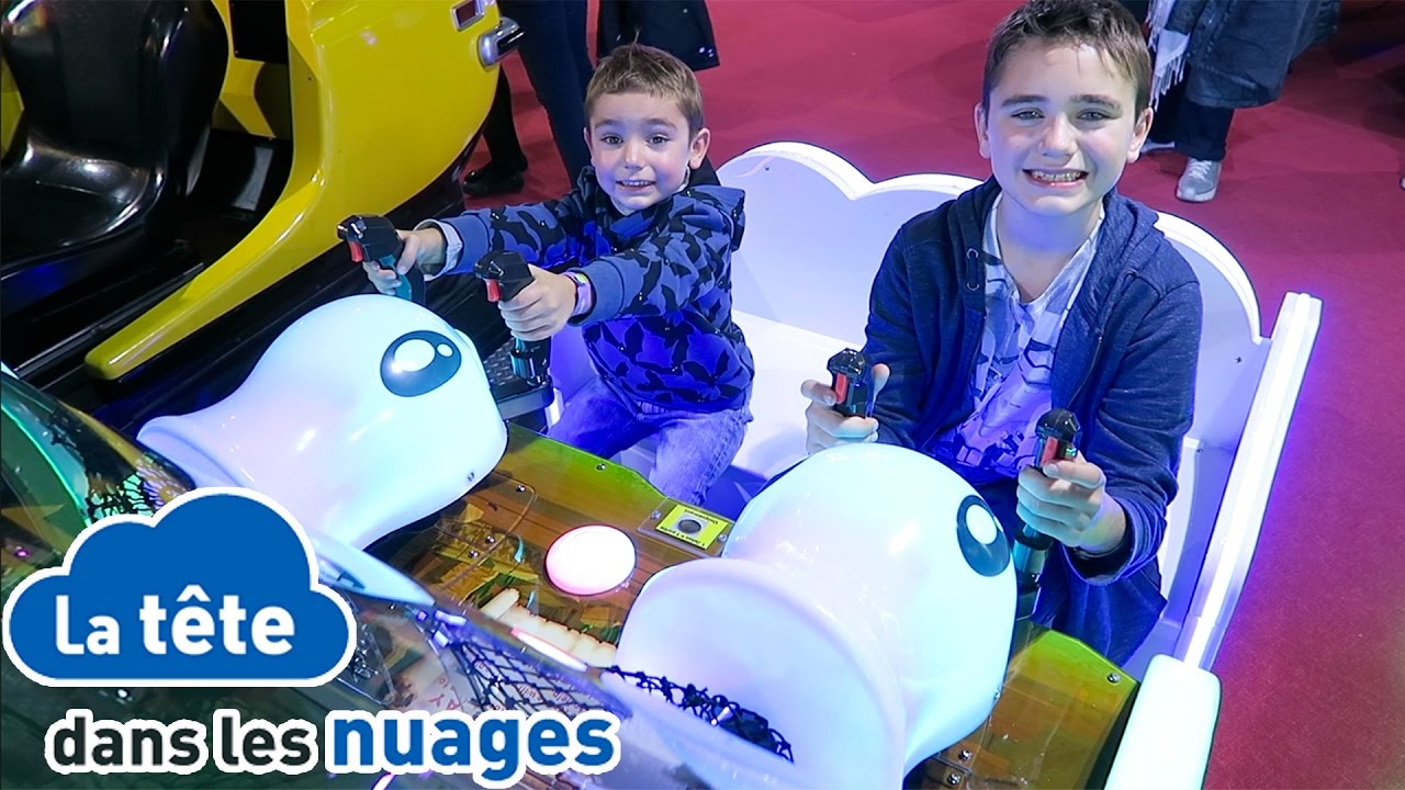 VLOG - MINI-PARC D’ATTRACTION en PLEIN PARIS : LA TÊTE DANS LES NUAGES