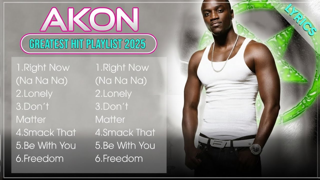 Akon Top Hits Mix: The Ultimate Playlist 2025 | Best of Akon