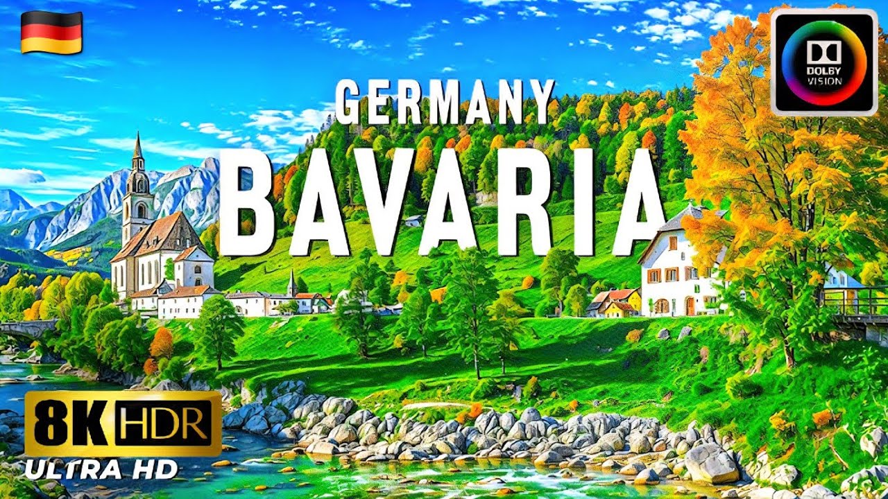 The Best of Bavaria, Germany 2026 🇩🇪 | Unreal 8K HDR 120fps Dolby Vision | Cinematic Drone Tour