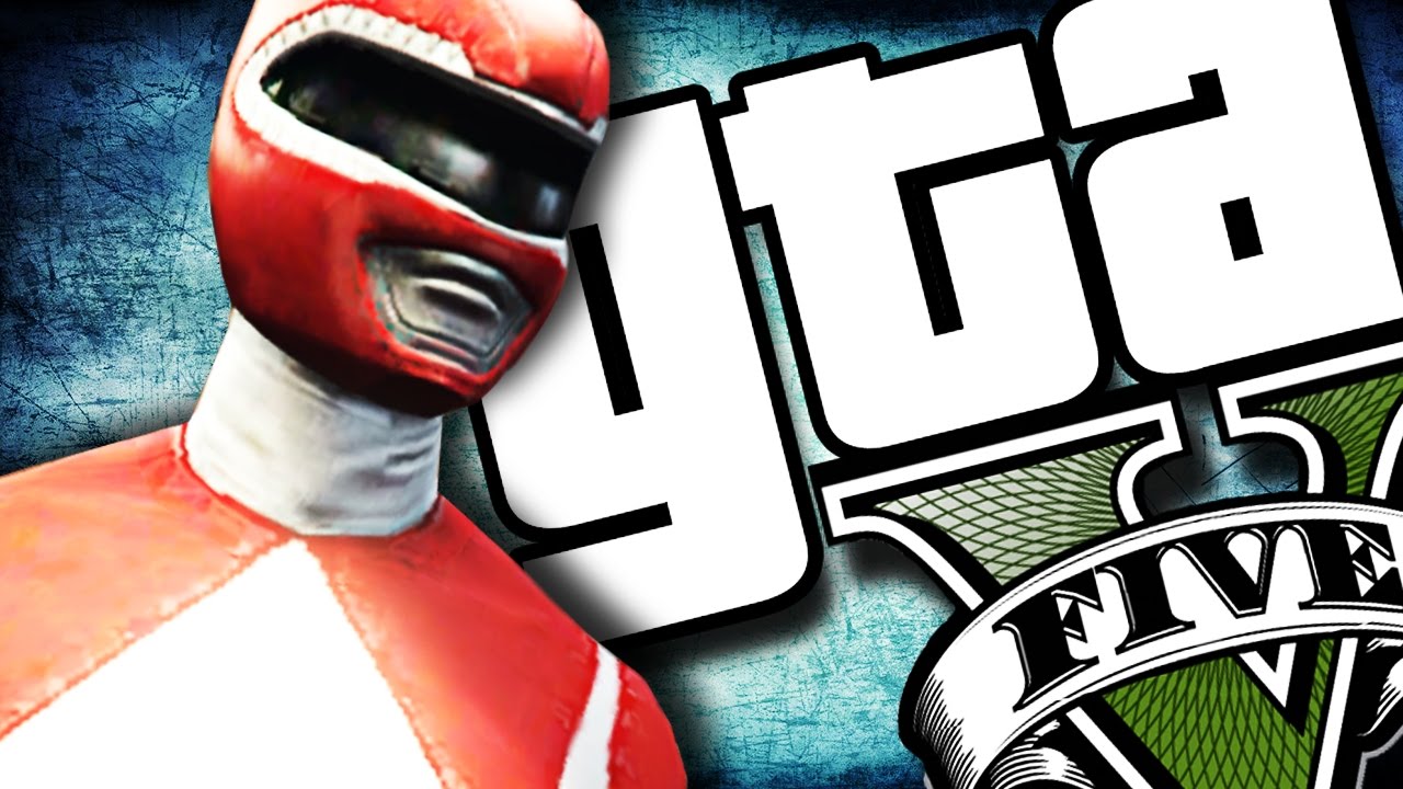 GTA V PC - Power Rangers GROSSO! (MODS)