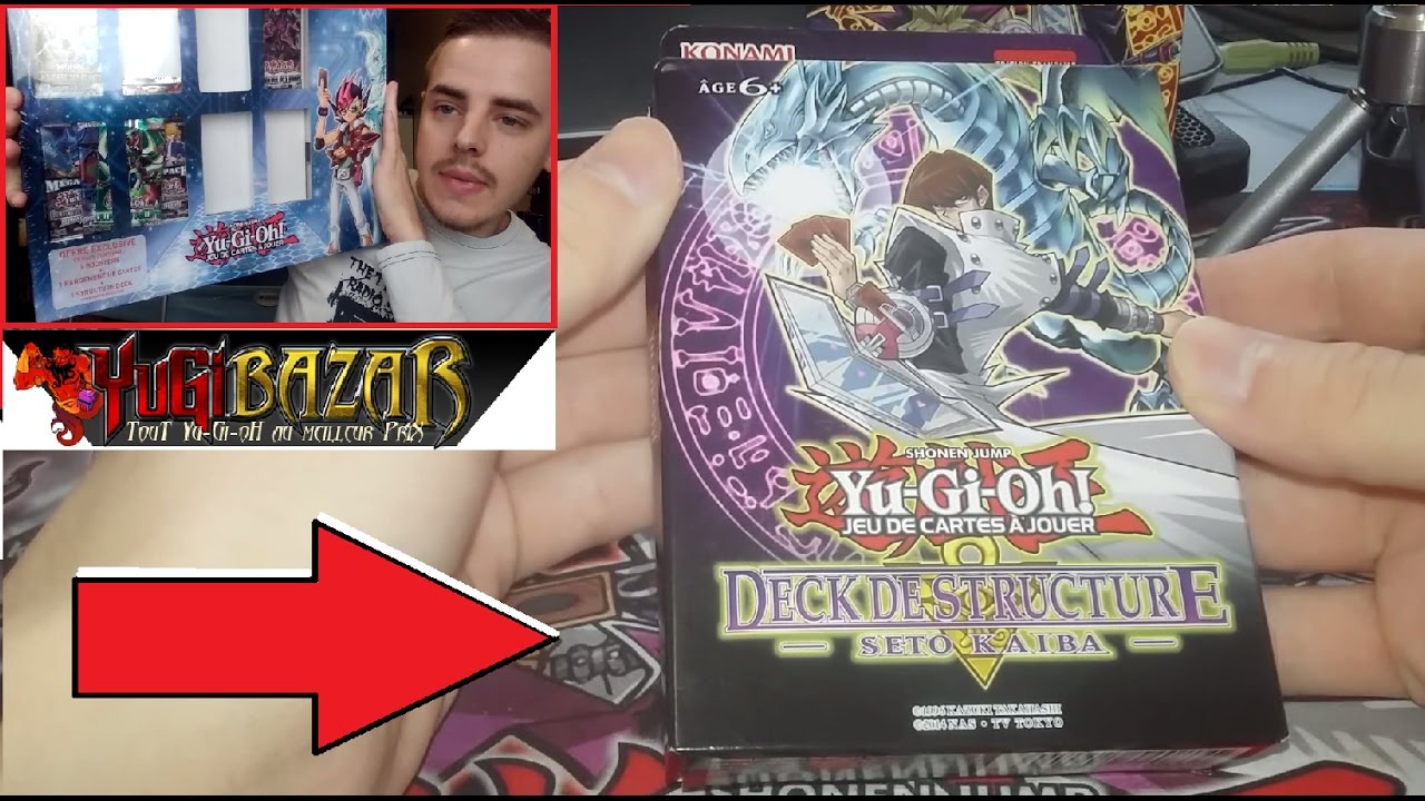 Ouverture Deck de Structure SETO KAIBA / Nouvel Machines X-Y-Z (SDKS)