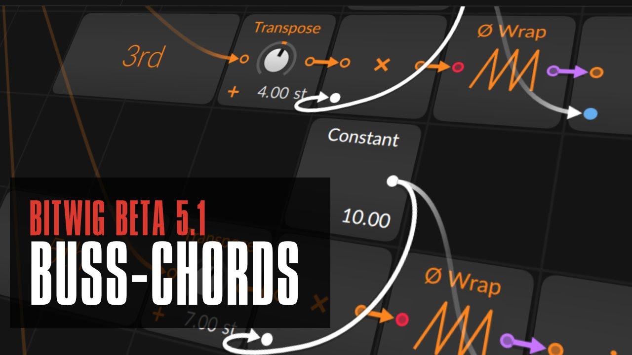 Easy Chords and Intervals with Pitch Buss - Bitwig 5.1
