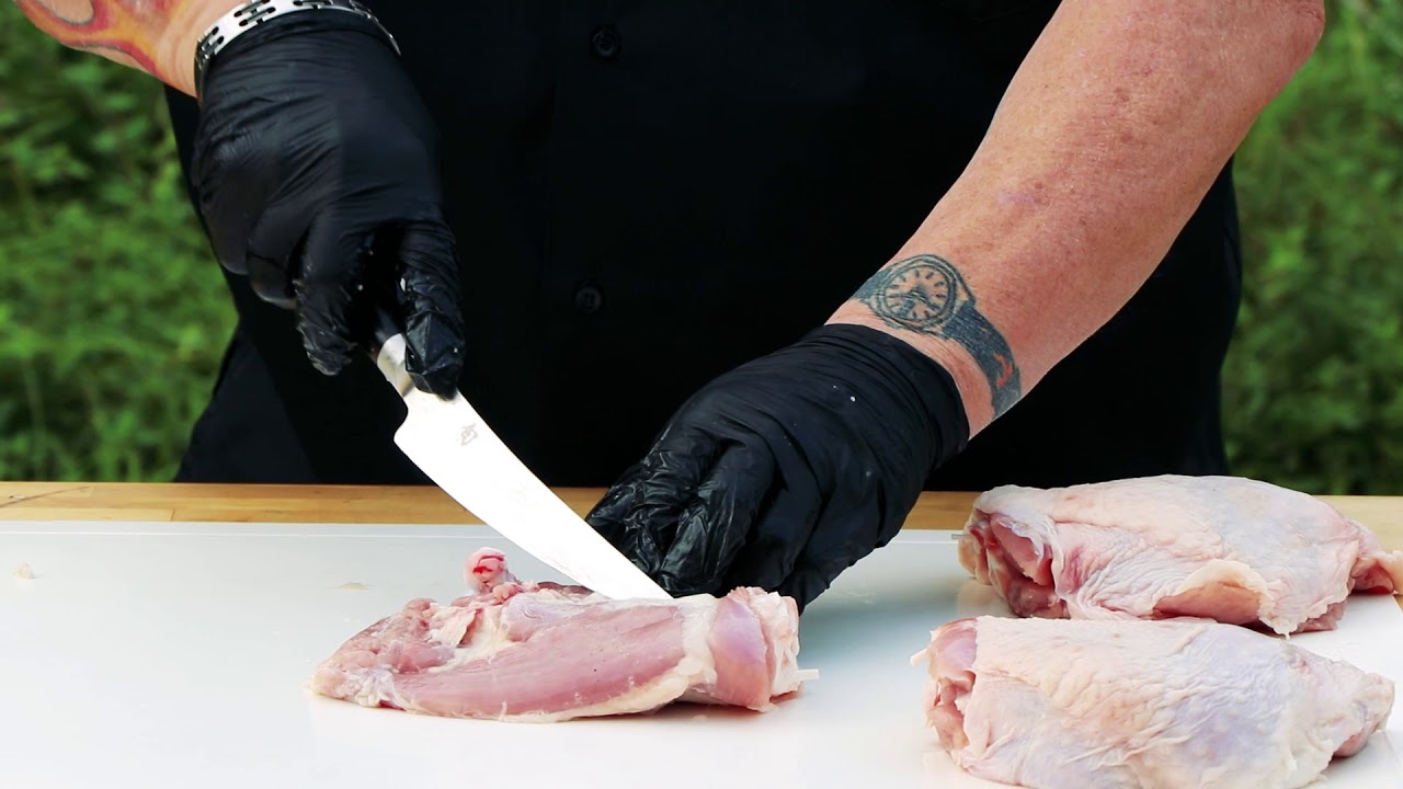 Behind the Smoke: How-To Debone Turkey Thighs