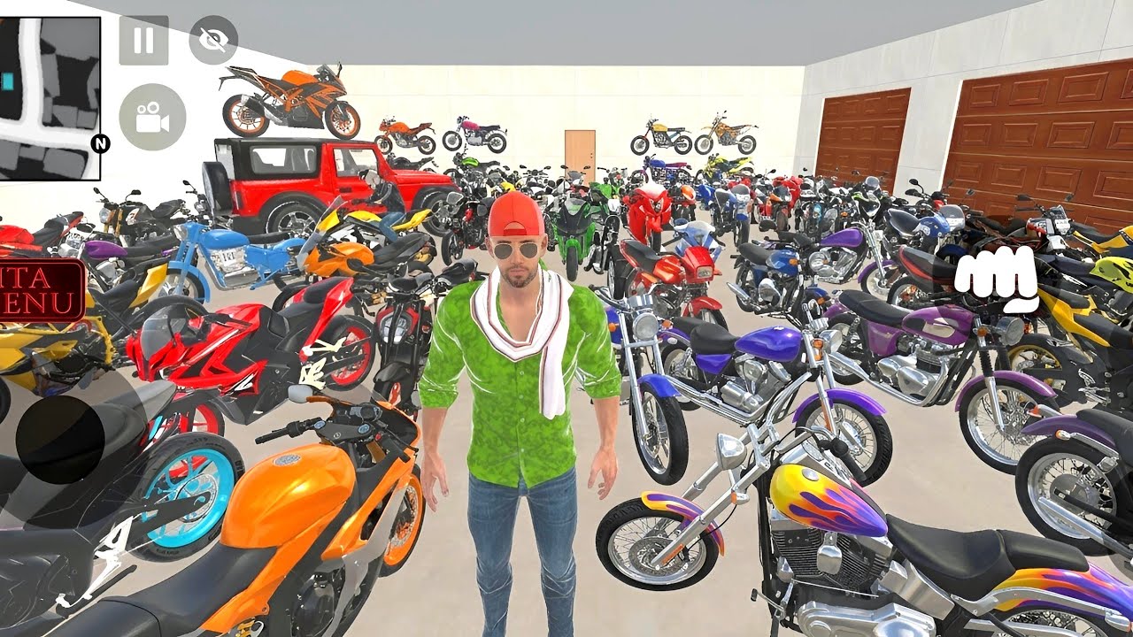 Franklin & Doraemon Hides All Bikes 💥😱 Indian Theft Auto 💥🤯 New Update 💥🤩