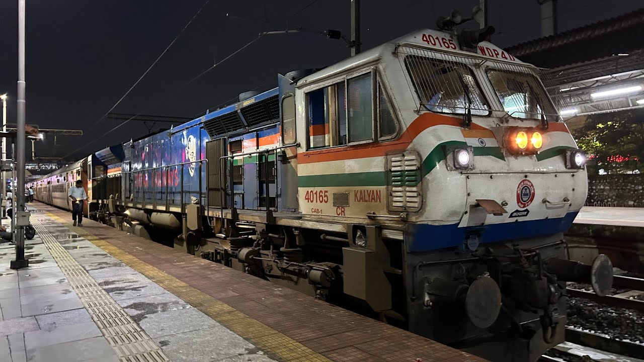 Offlink Diesel Powered Koyan Express || KOP - Mumbai CSMT || 