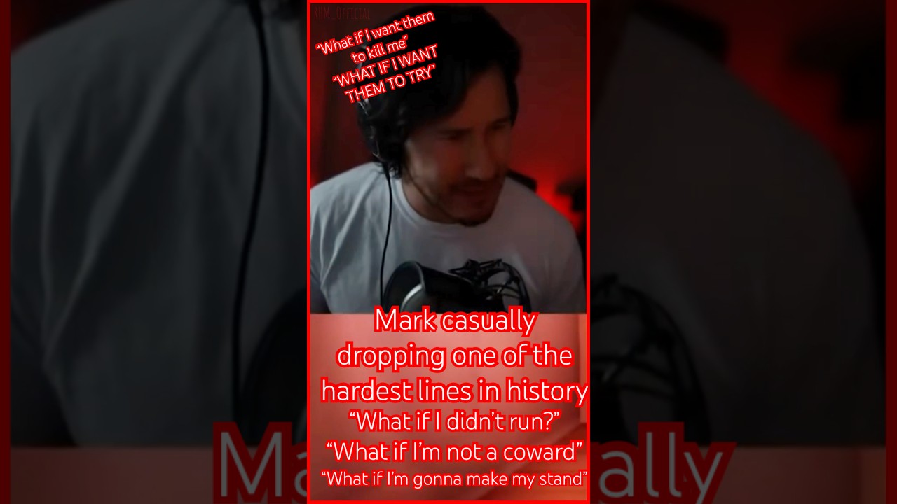 &ldquo;What if I didn&rsquo;t run? What if I&rsquo;m not a coward&rdquo; | Markiplier the true ingredients clip