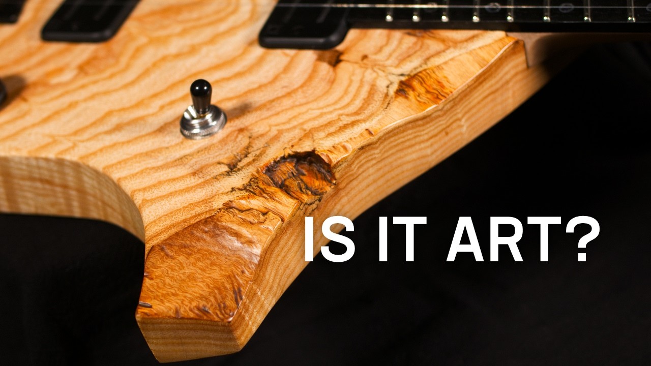 Is it still a guitar, or is it art?