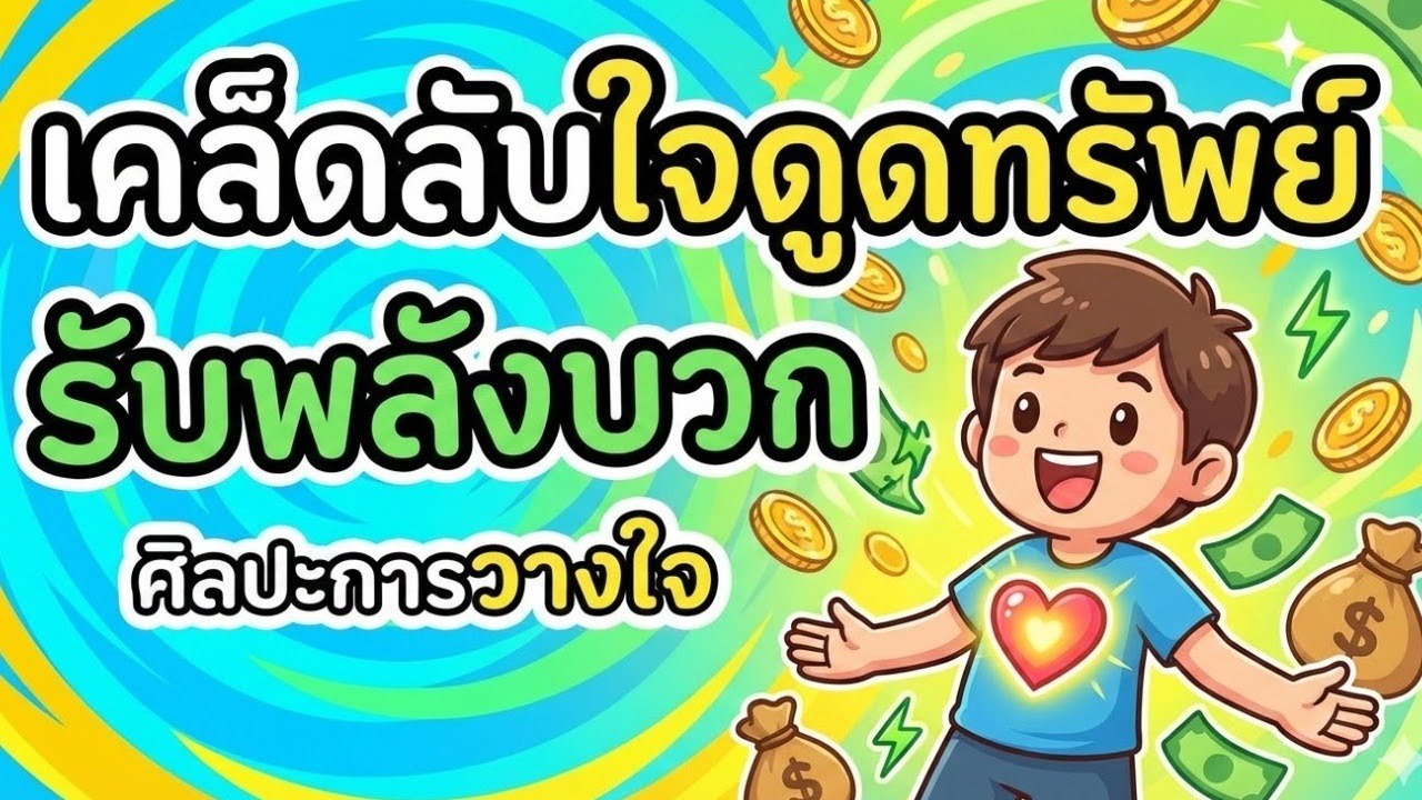 ใจดูดทรัพย์: ศิลปะการวางใจ ดึงดูดความมั่งคั่งและพลังงานบวก