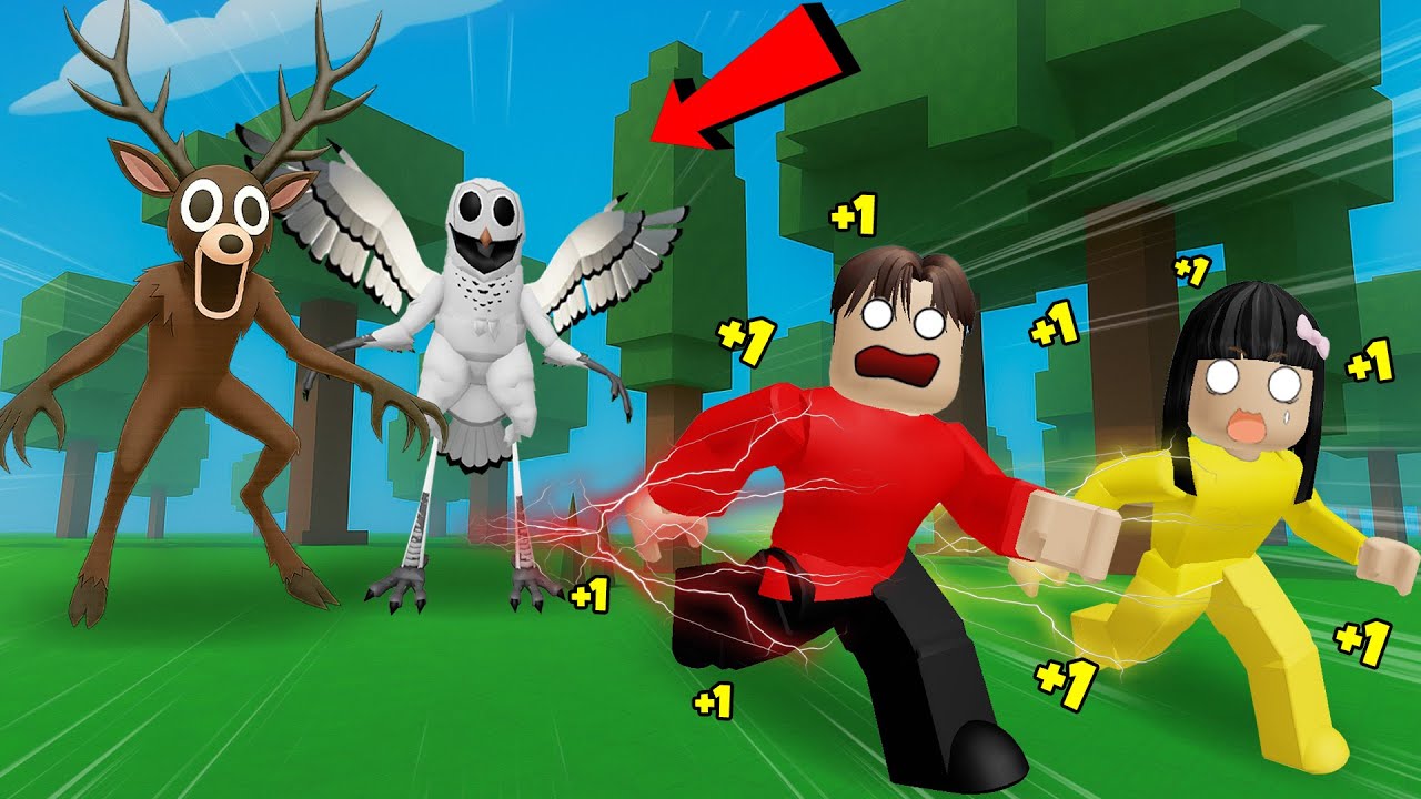 Yuta Mio Jadi Manusia Tercepat Kabur Dari Rusa Dan Burung Hantu 99 Hari | ROBLOX
