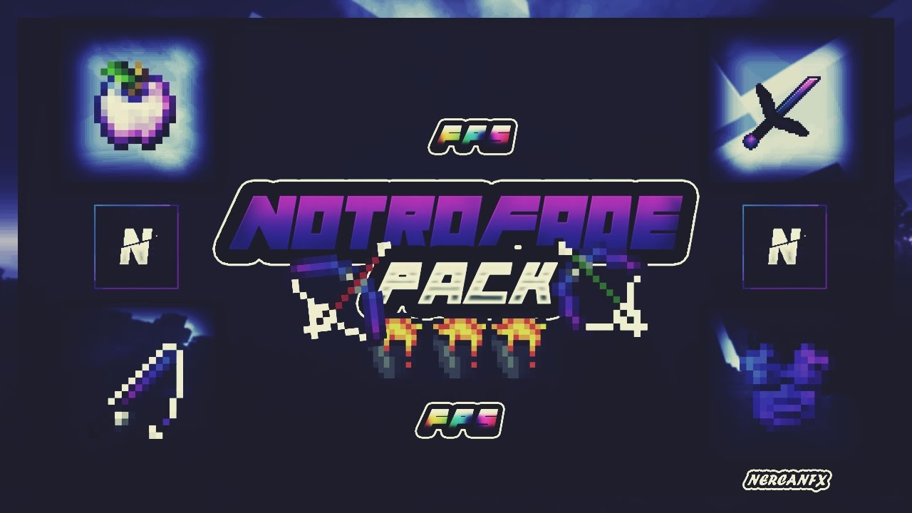 Minecraft PvP Texture Pack - NotroFade Pack FPS - [1.7/1.8] [ UHC/Kohi/SG]