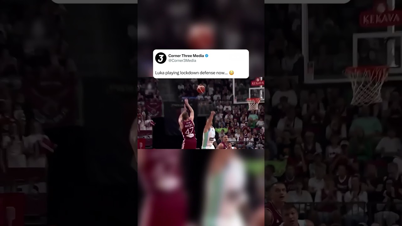 Luka Doncic can play defense now 🤯