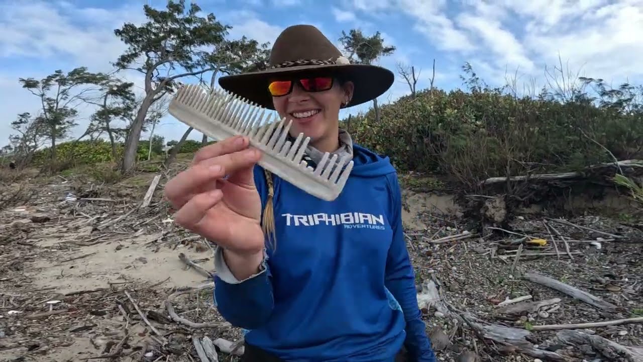 THE TROPICAL FAR NORTH  (hand spearing fish)  (beach clean up) FNQ