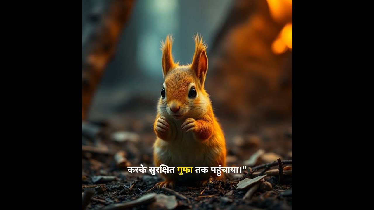 सोने की गिलहरी  | The Golden Squirrel