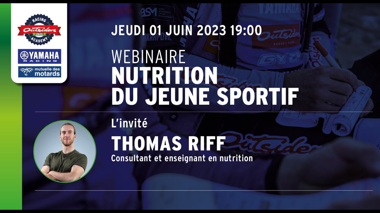 Webinaire Outsiders Nutrition