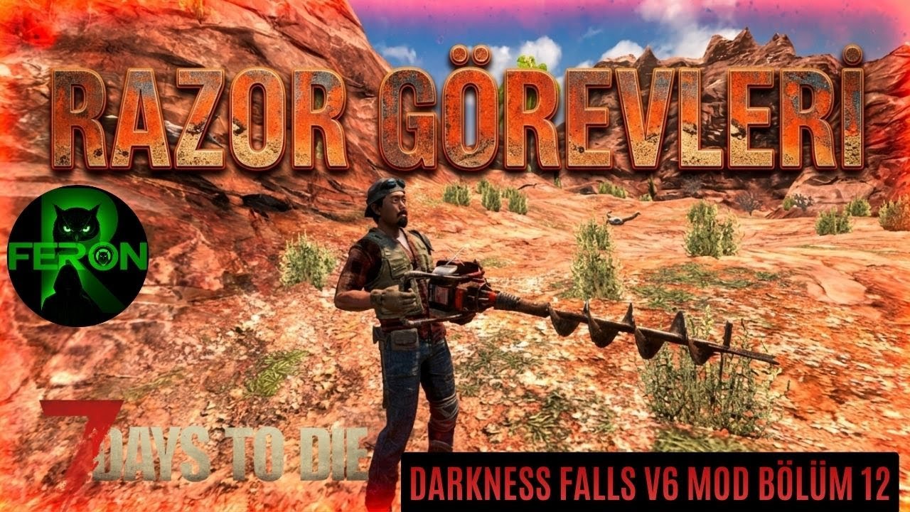 Mor mu Zombi? Razor Npc Görevleri (Neden Zor) | 7 Days to Die Modlu Bölüm 12