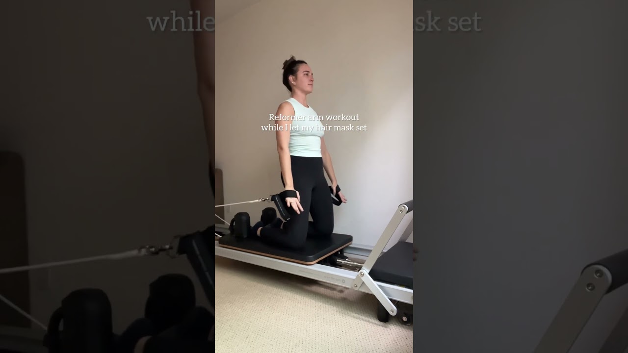 Reformers arm exercises🤸🏻&zwj;♀️ #pilates #armworkout #armexercises #pilateshome #pilatesreformer
