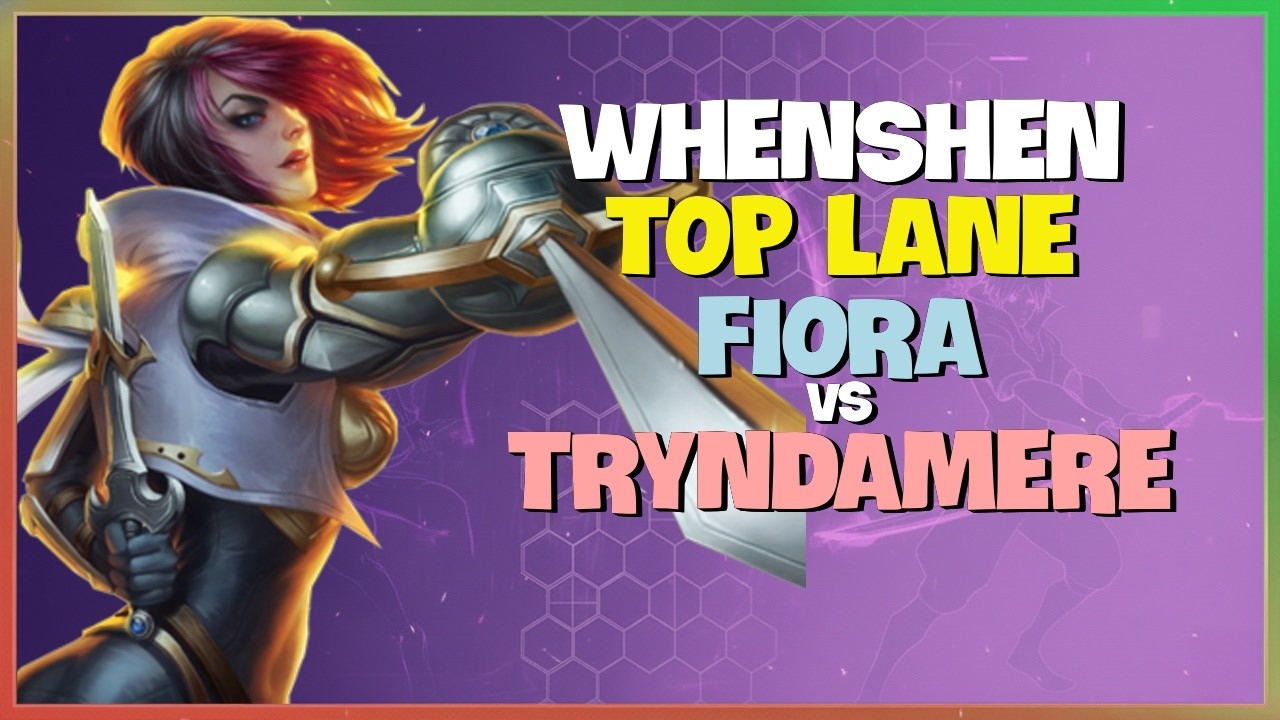Challenger Fiora : WhenShen is absolutely DEVASTATING this Tryndamere in CN Super Server