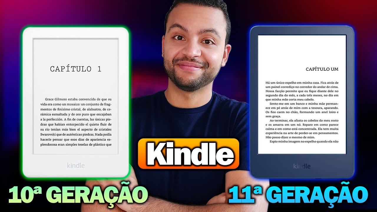 Kindle 10ª Geração vs Kindle 11ª Geração - Quais São As Diferenças?
