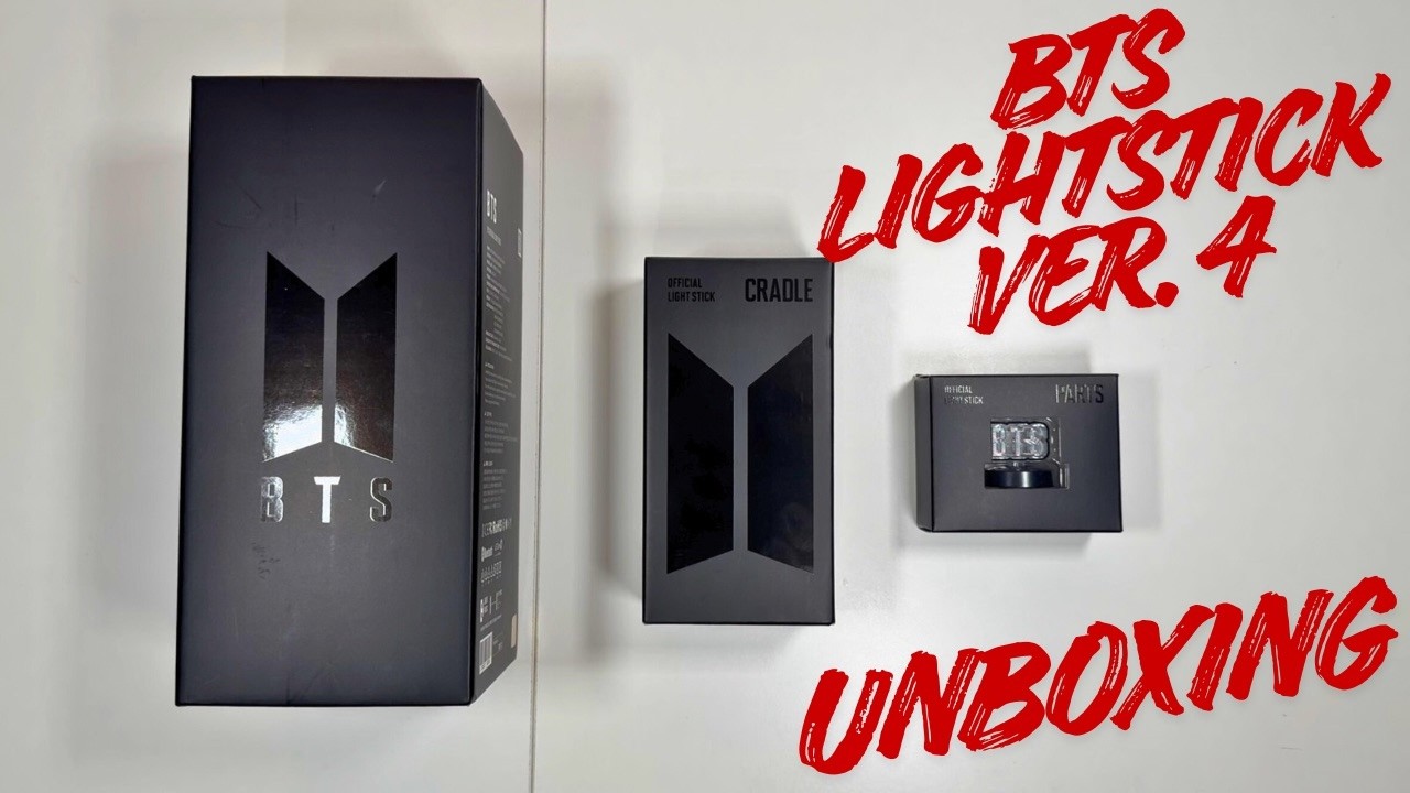 Unboxing: BTS  Ver. 4 [including Cradle and Topper Accessories]