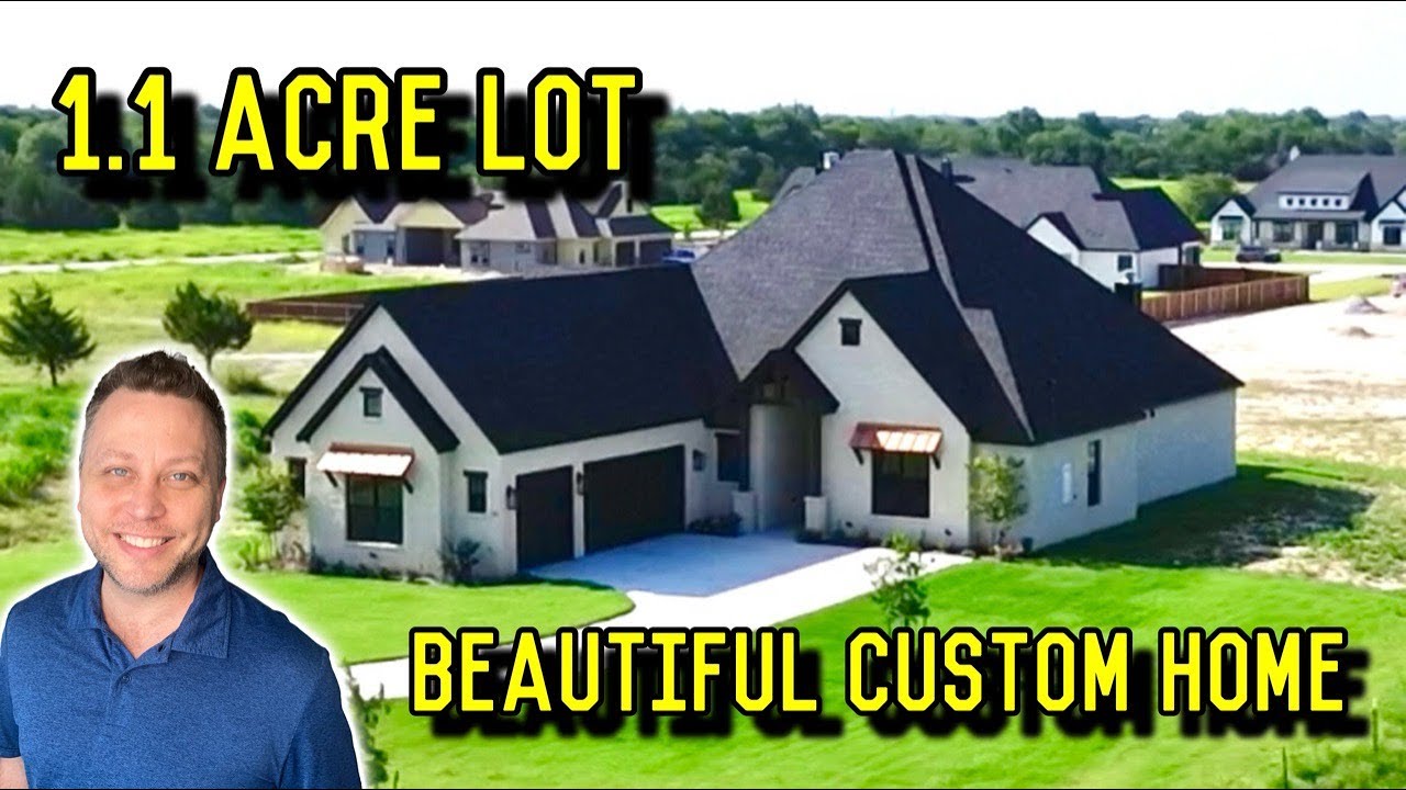 Beautiful Custom Home on over one Acre in Midlothian, Texas!