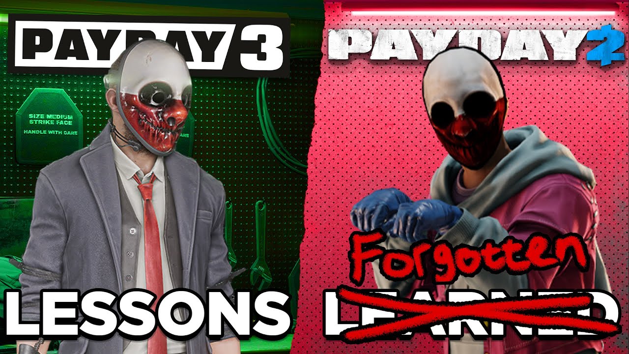 What Makes Payday 2 Better than Payday 3?