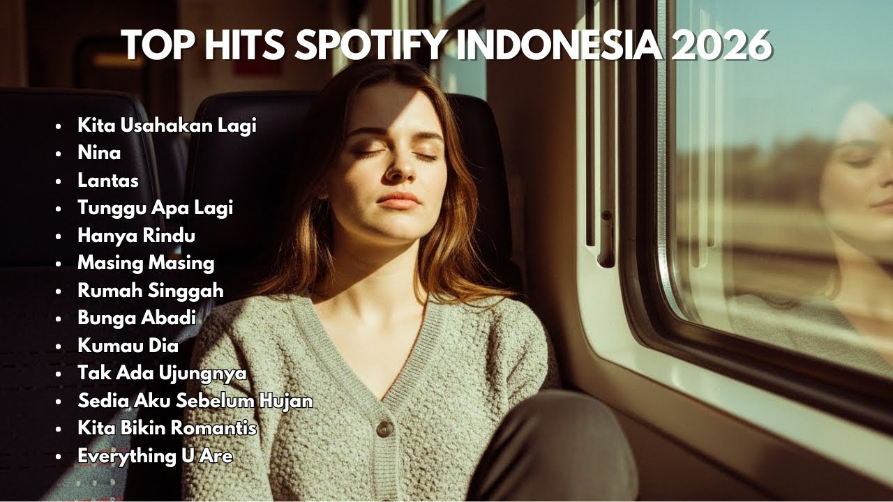 Playlist Top Hits Spotify Indonesia Vokal Wanita - Musik Santai, Kerja & Belajar Fokus