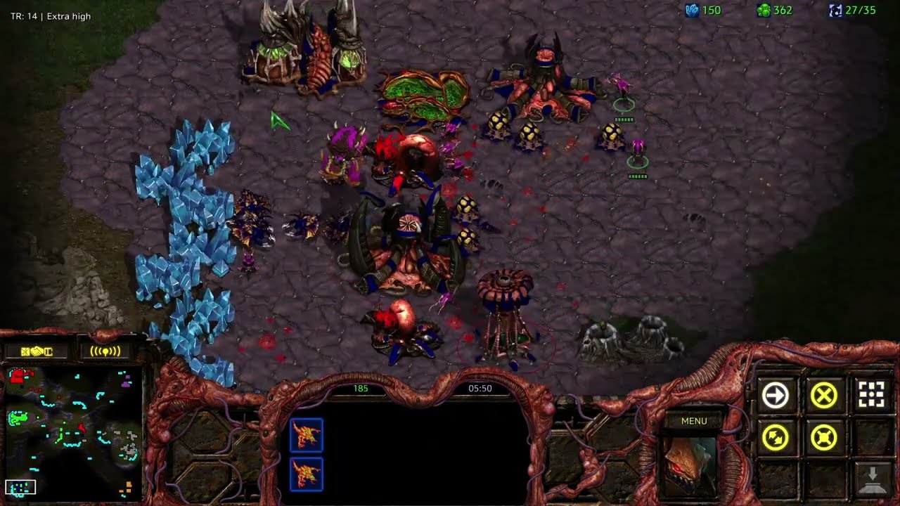 StarCraft BGH 3v3 #122 ~ Solid Zerg Game w/ BunsOfThunder