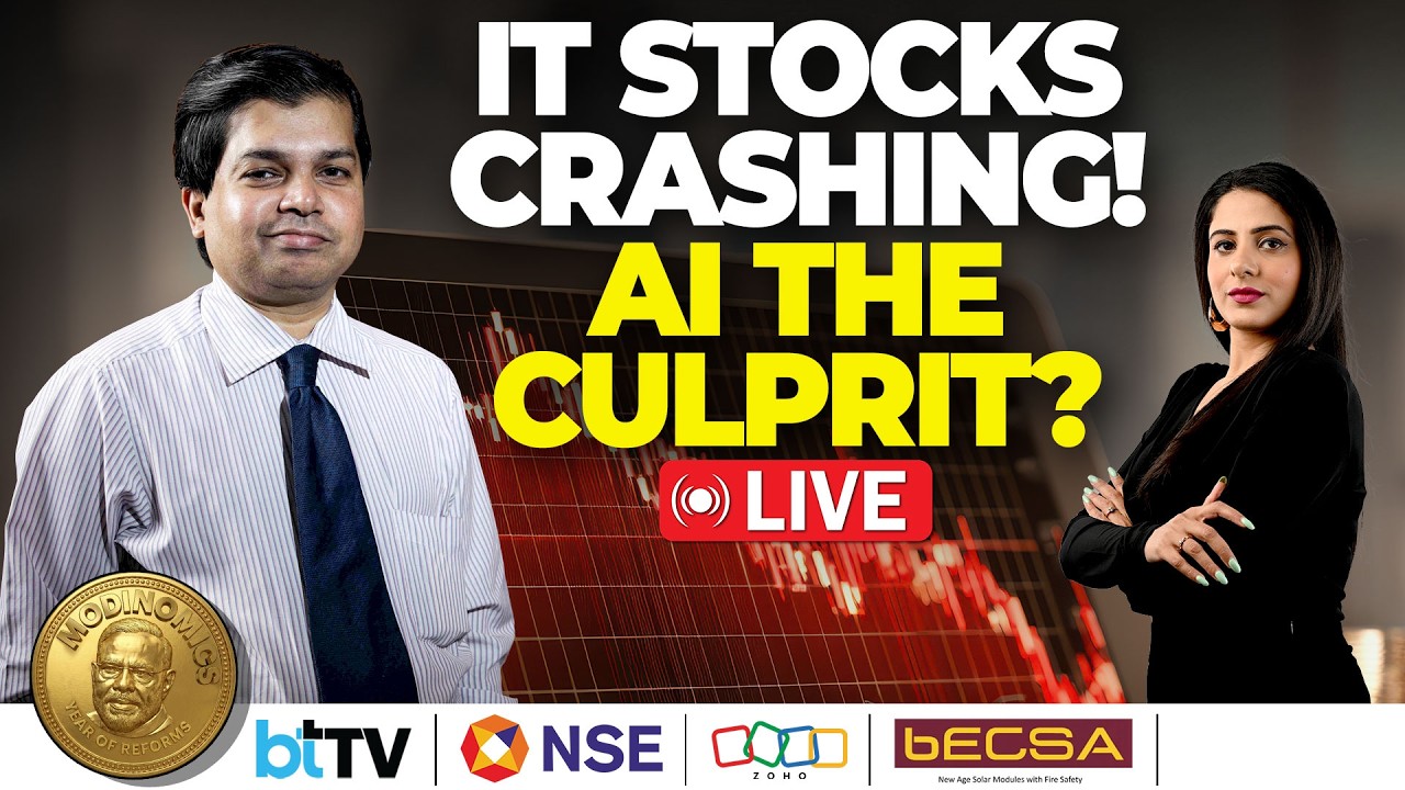 What’s Hot LIVE | IT Stocks Bleed As AI Disruption Fears Intensify – Buy, Sell Or Hold?