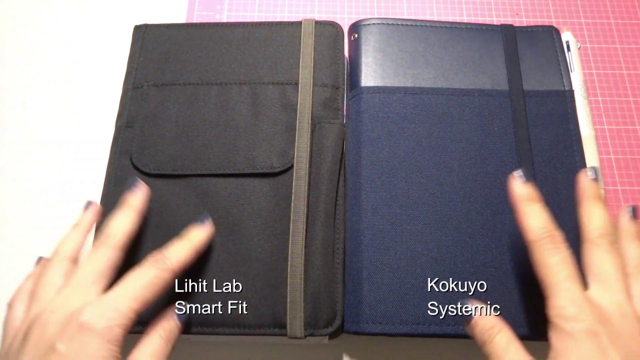 A5 Kokuyo Systemic VS Lihit Lab Smart Fit and What I am using
