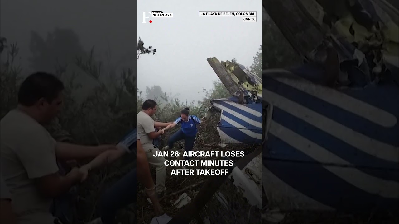 Colombia: At Least 15 Killed In Plane Crash Including Politician | Subscribe to Firstpost | N18G