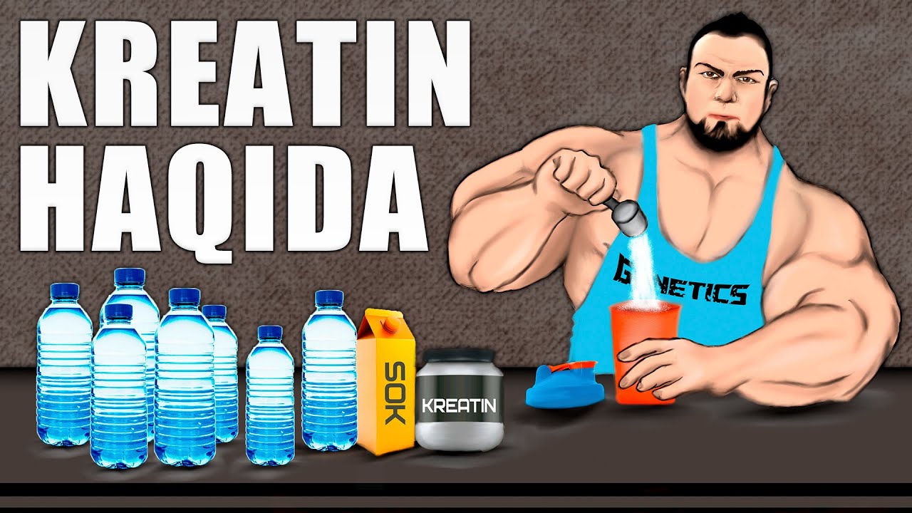 KREATIN HAQIDA TO'LIQ MA'LUMOT | KREATIN QANDAY ICHILADI