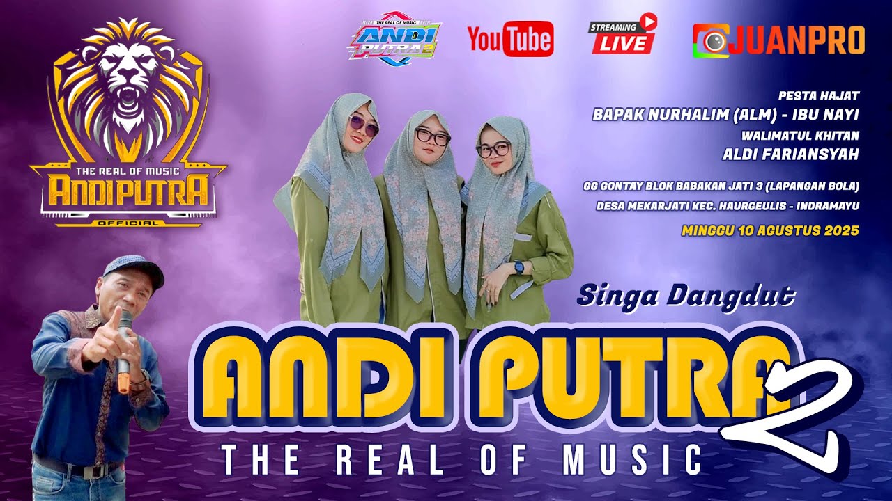 🔴 [LIVE] ANDI PUTRA 2 | DESA MEKARJATI BLOK BABAKAN JATI - HAURGEULIS | 10 AGUSTUS 2025