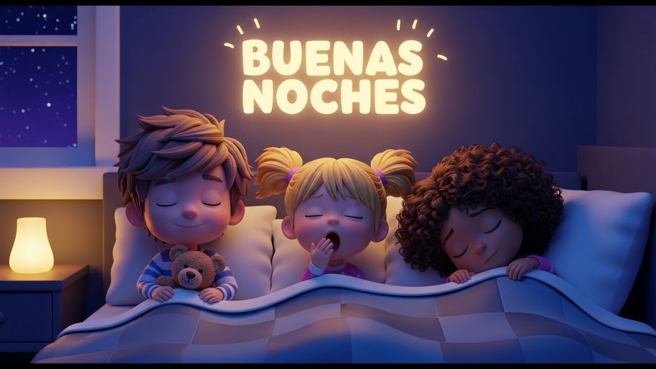 Invierno de Paz ❄️🌙 | Video Largo para Dormir Bebés | Música Nocturna Suave