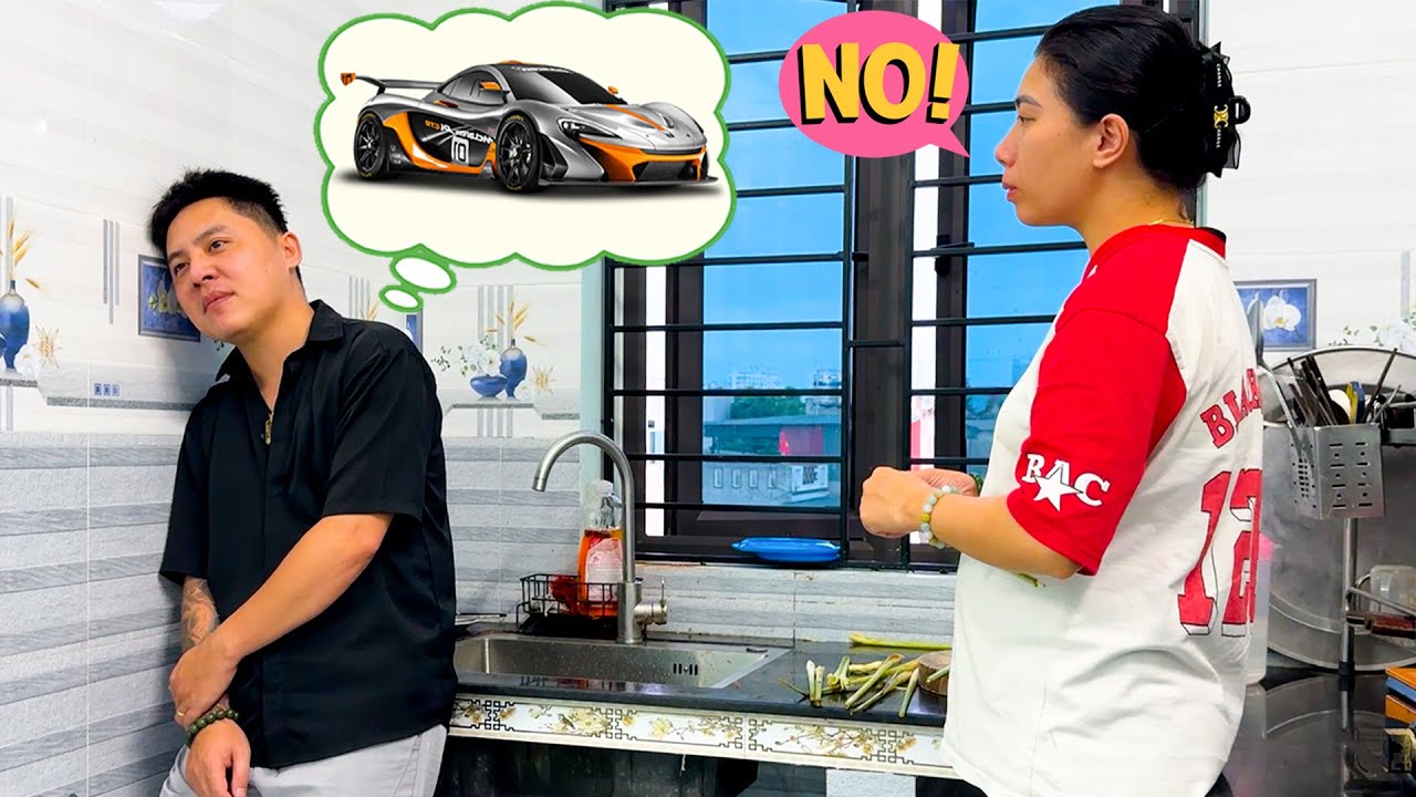 Dad felt disappointed when mom refused to buy a car