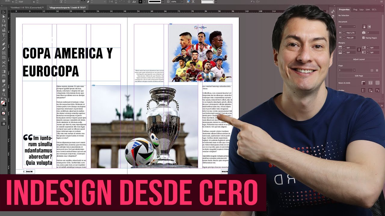 InDesign desde Cero: Cómo Diseñar tu Primera Revista en InDesign