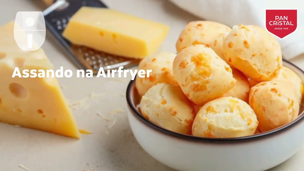PÃO DE QUEIJO NA AIRFRYER: DELICIOSO!