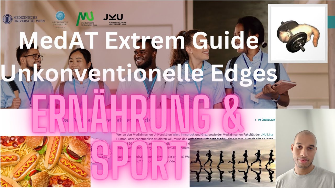 UE: Sport & Ernährung - MedAT Extreme Guide (unkonventionelle Edges)