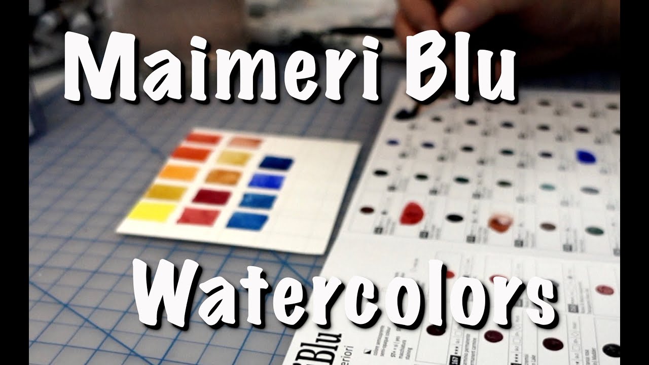 Maimeri Blu Watercolors