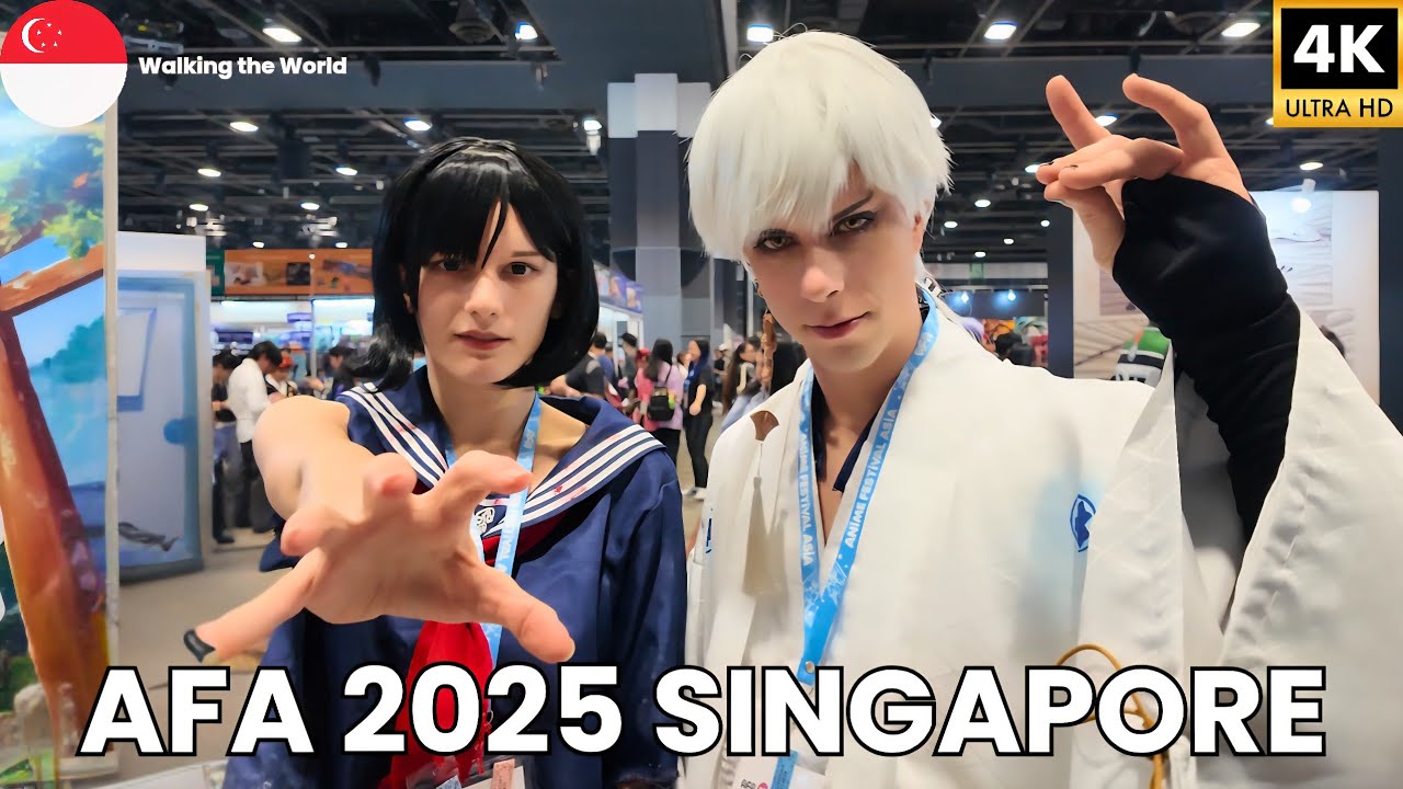 Аниме-фестиваль Asia Singapore 2025: лучшие моменты косплея в формате 4K!