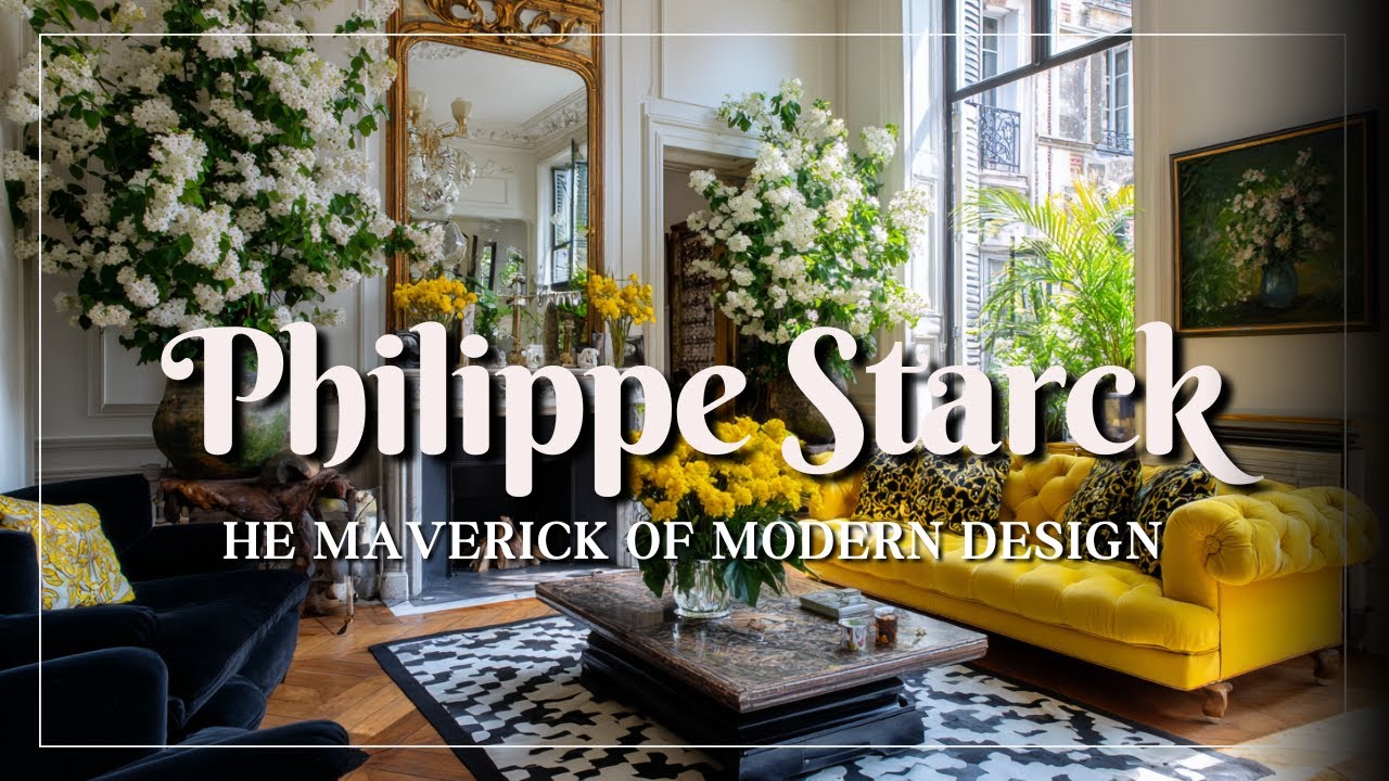 Philippe Starck: The Maverick of Modern Design & Futuristic Interiors