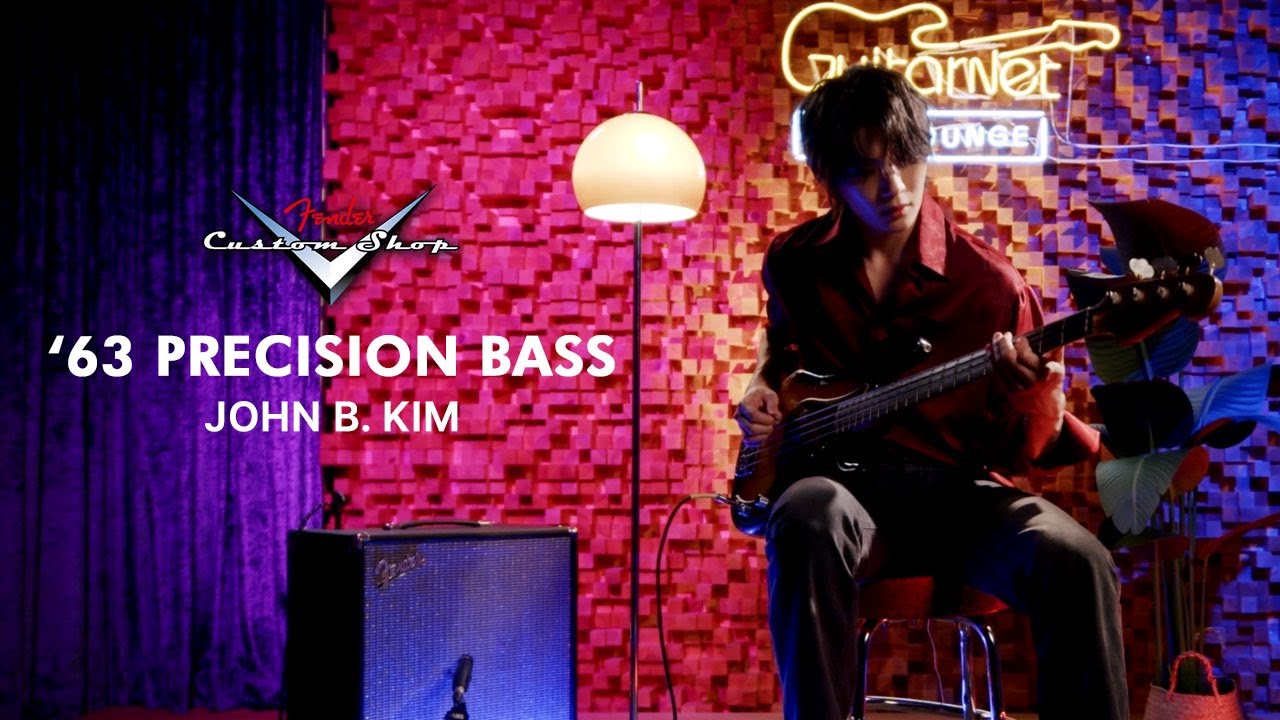 존비킴(John B. Kim) of 터치드(Touched) | Ruby | Fender Custom Shop F22 '63 Precision Bass | Guitarnet