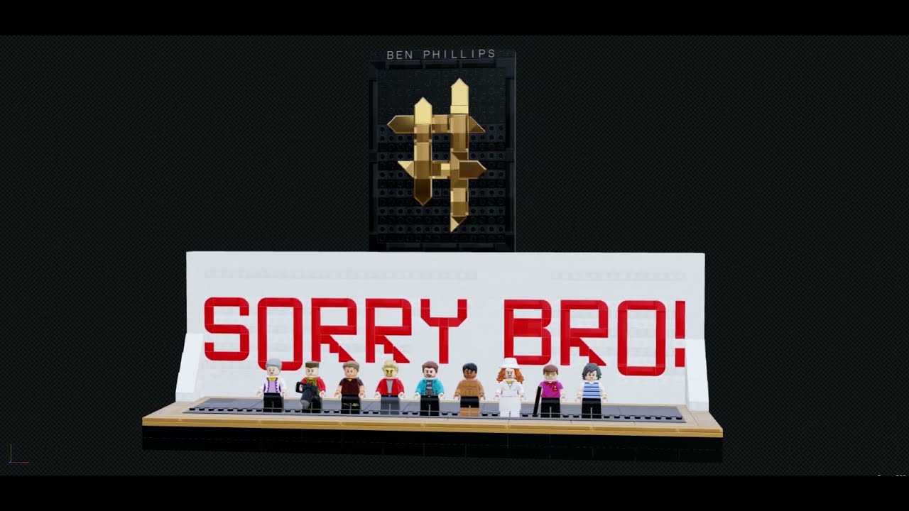 my lego team Brofo# stand (for ben phillips)