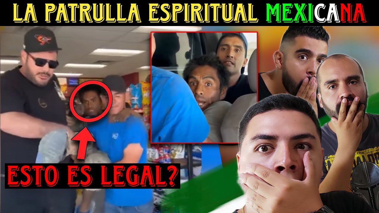 Reaccionamos por PRIMERA  VEZ a la PATRULLA ESPIRITUAL😱 Acaso es legal?