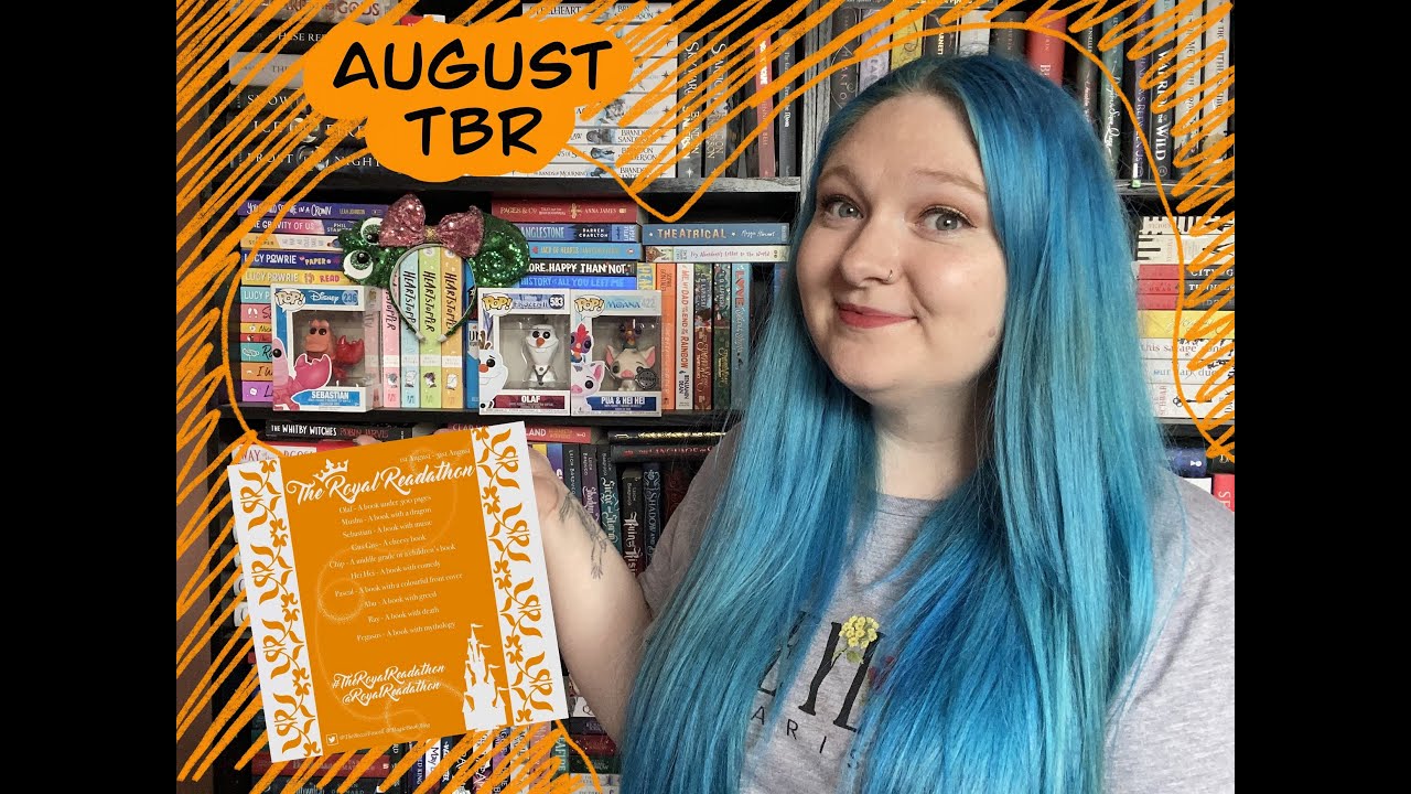 August 2021 TBR // The Royal Readathon: Sidekicks & Polarthon: The Meltdown