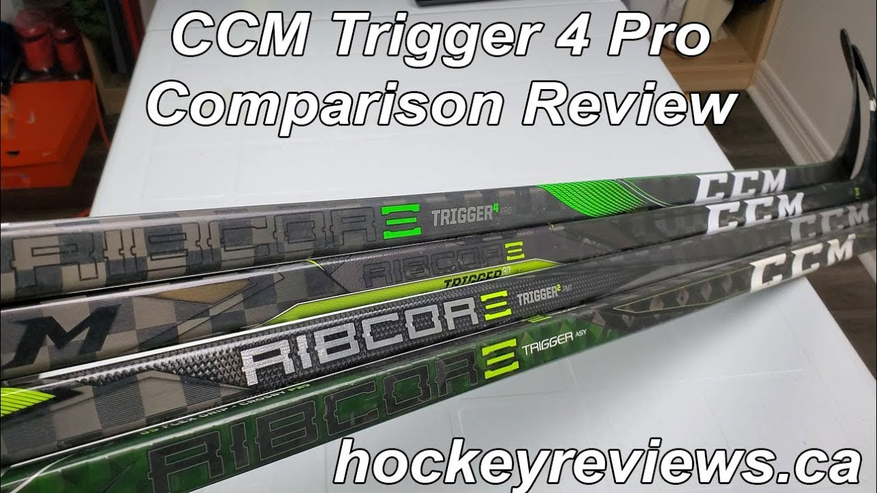 CCM Trigger 4 Pro Comparison Hockey Stick Review
